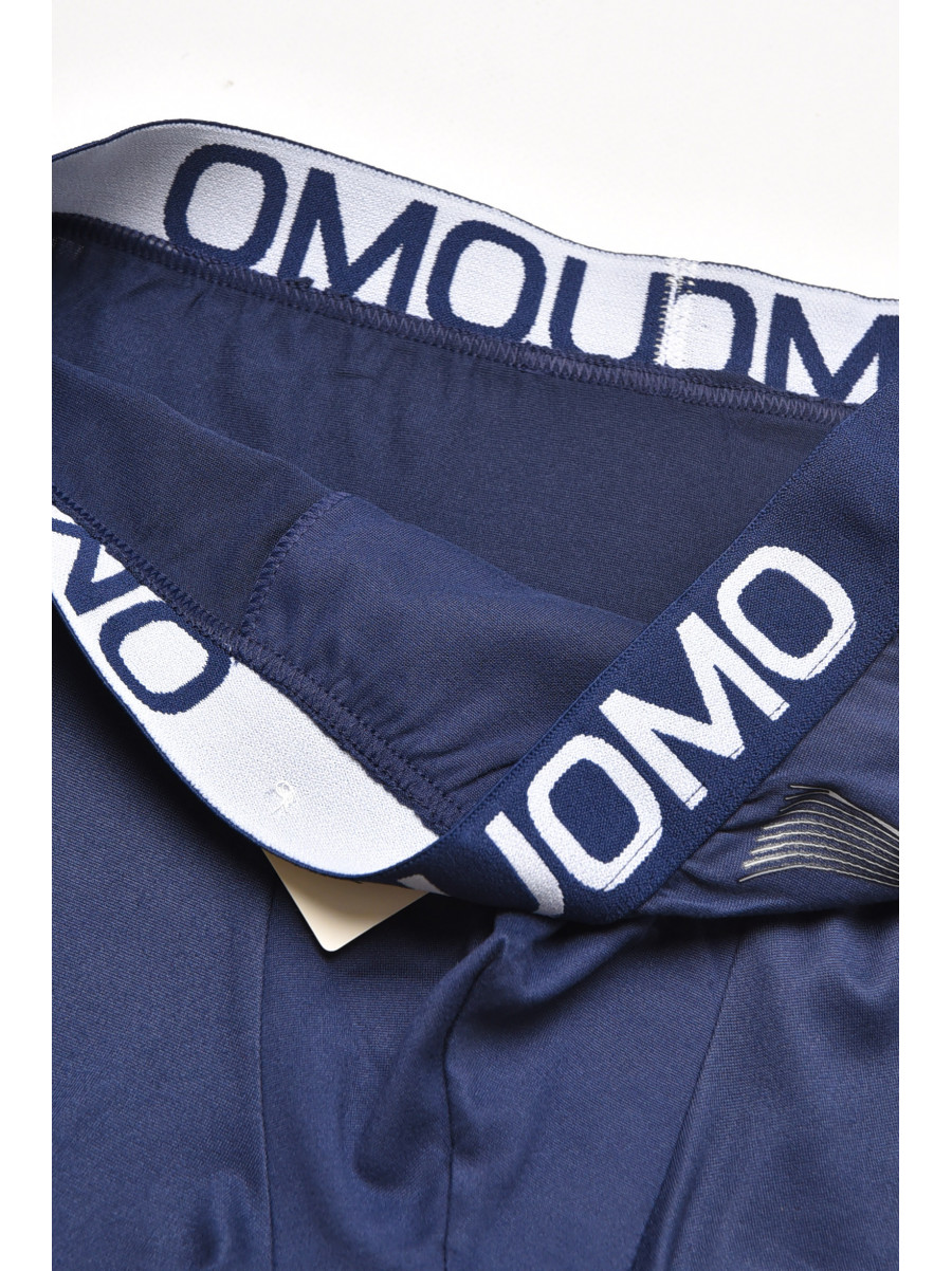 Боксеры мужские тёмно-синего цвета с принтом D5104 211691C