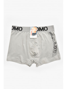 Боксеры мужские серого цвета с принтом D5104 211692C