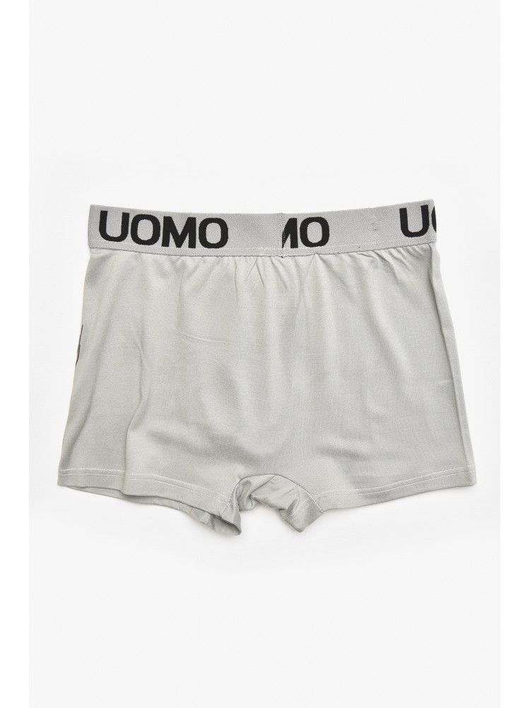 Боксеры мужские серого цвета с принтом D5104 211692C