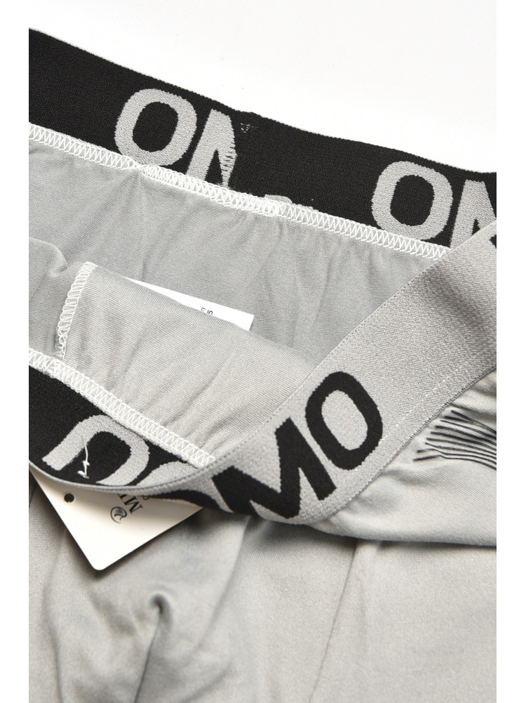 Боксеры мужские серого цвета с принтом D5104 211692C