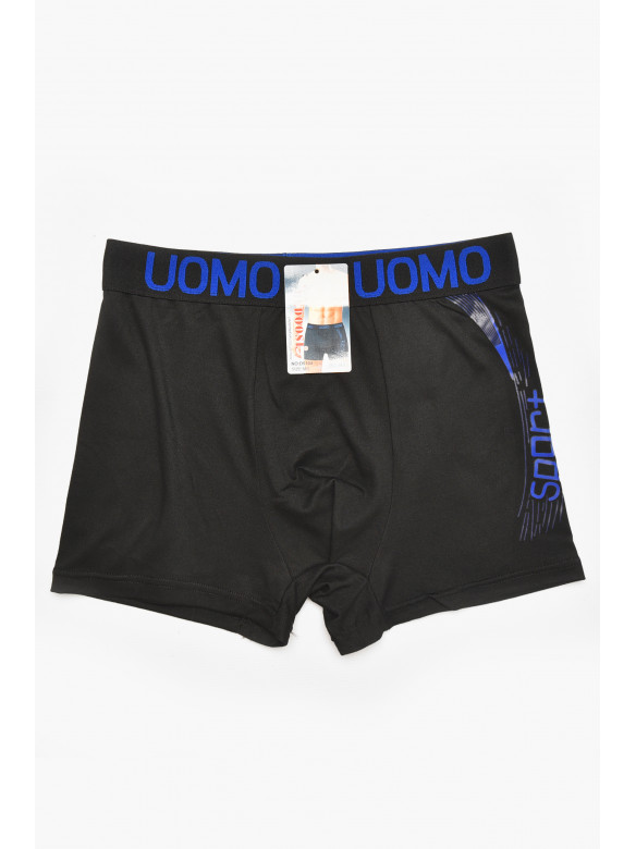 Боксеры мужские черного цвета с принтом D5104 211693C