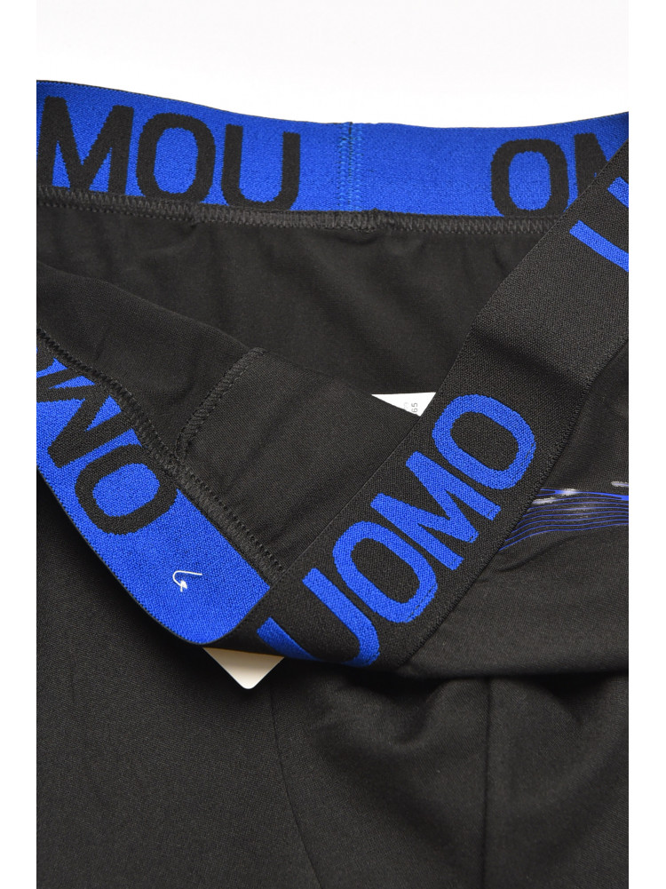 Боксеры мужские черного цвета с принтом D5104 211693C