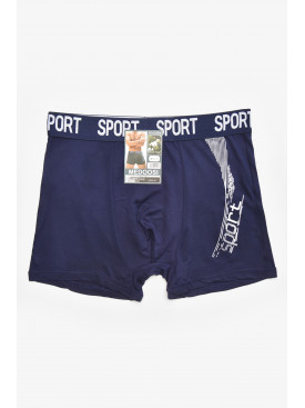 Боксеры мужские тёмно-синего цвета с принтом Z064 211695C Боксеры мужские тёмно-синего цвета с принтом Z064 211695C