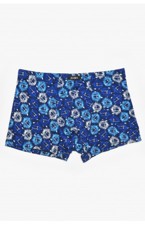 Боксеры мужские тёмно-синего цвета с принтом 211703C Боксеры мужские тёмно-синего цвета с принтом 211703C