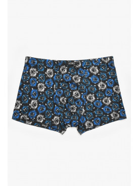 Боксеры мужские черного цвета с принтом 211704C Боксеры мужские черного цвета с принтом 211704C