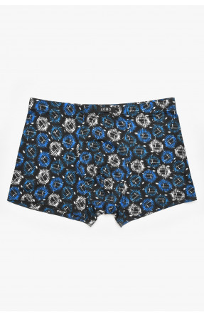 Боксеры мужские черного цвета с принтом 211704C Боксеры мужские черного цвета с принтом 211704C