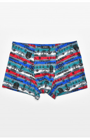Боксеры мужские серого цвета с принтом 211708C Боксеры мужские серого цвета с принтом 211708C