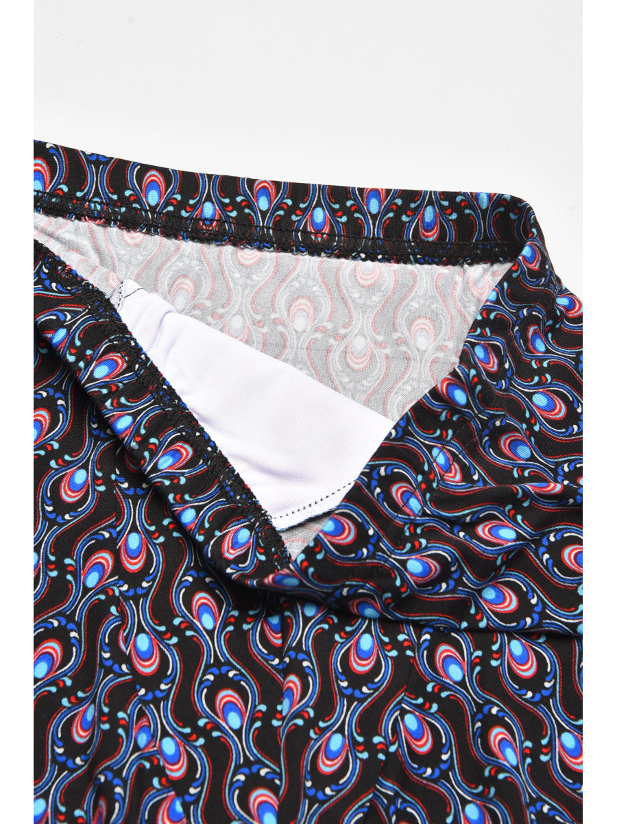 Боксеры мужские черного цвета с принтом 211719C