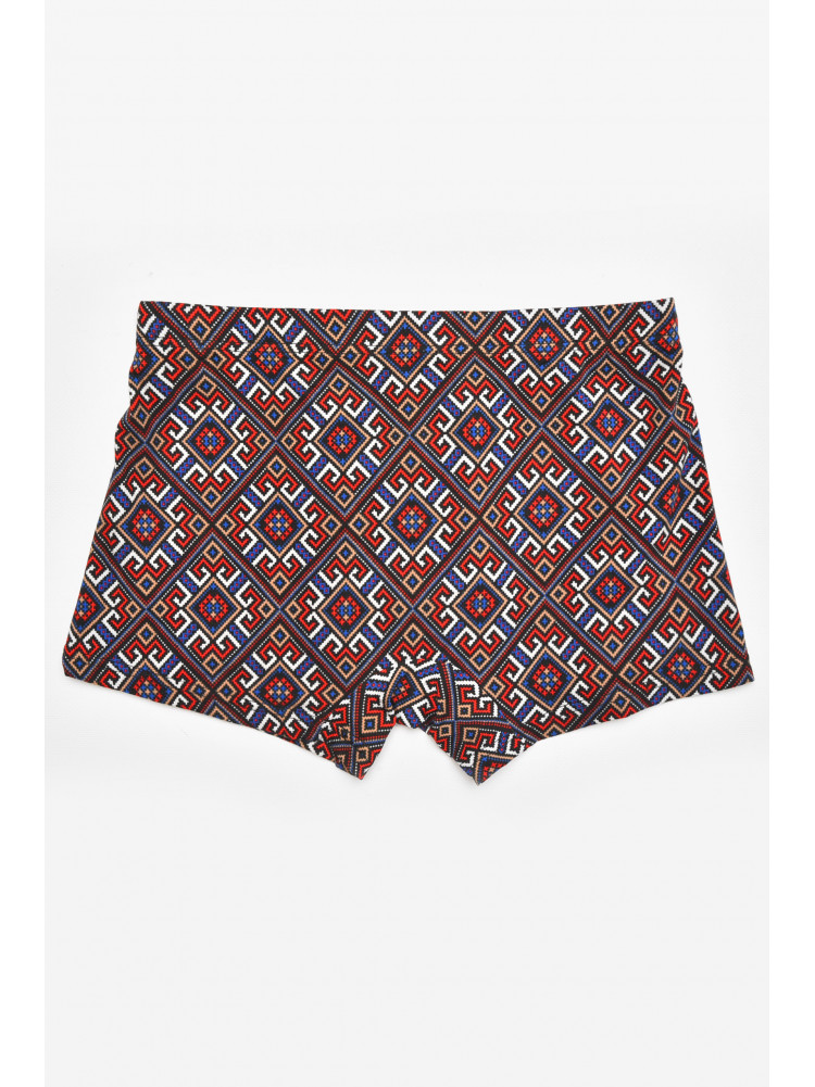 Боксеры мужские черного цвета с принтом 211726C