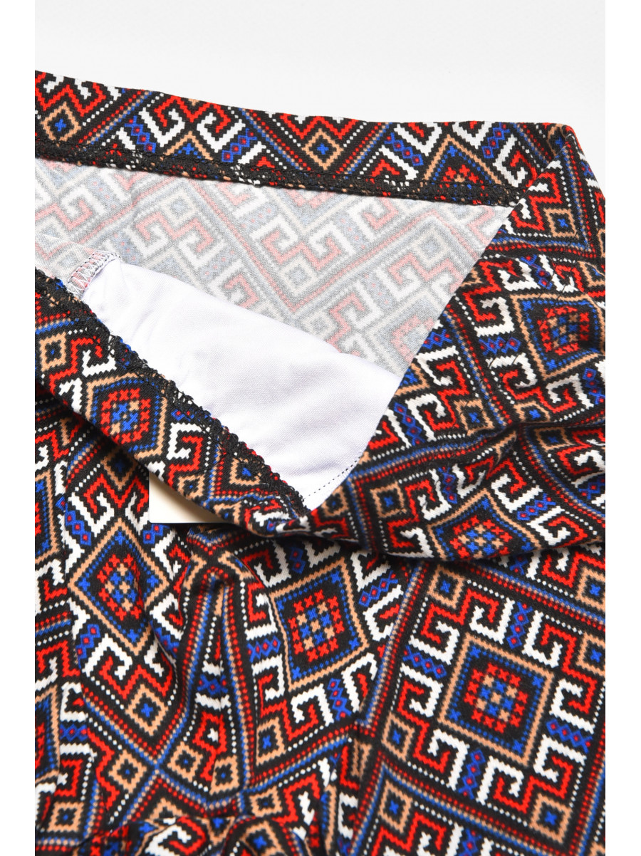 Боксеры мужские черного цвета с принтом 211726C