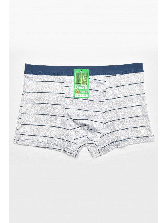 Боксери чоловічі білого кольору з принтом 046 211731C