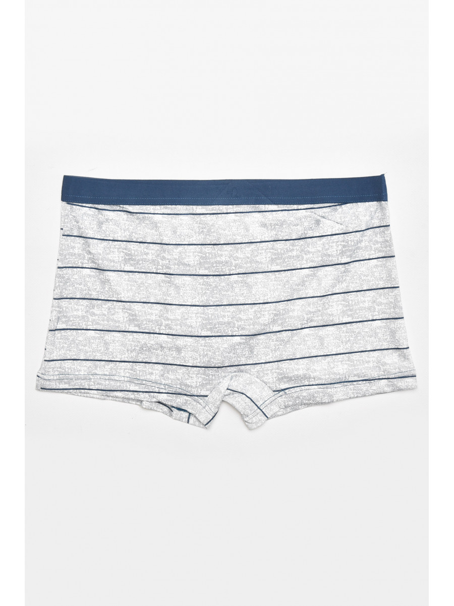 Боксери чоловічі білого кольору з принтом 046 211731C