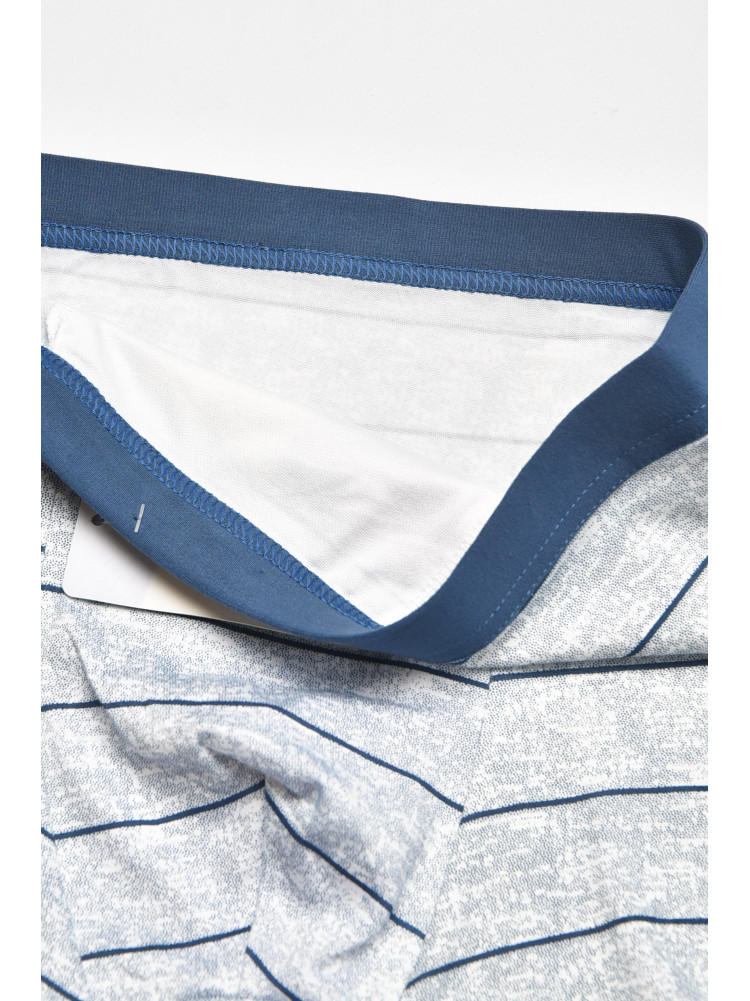 Боксери чоловічі білого кольору з принтом 046 211731C