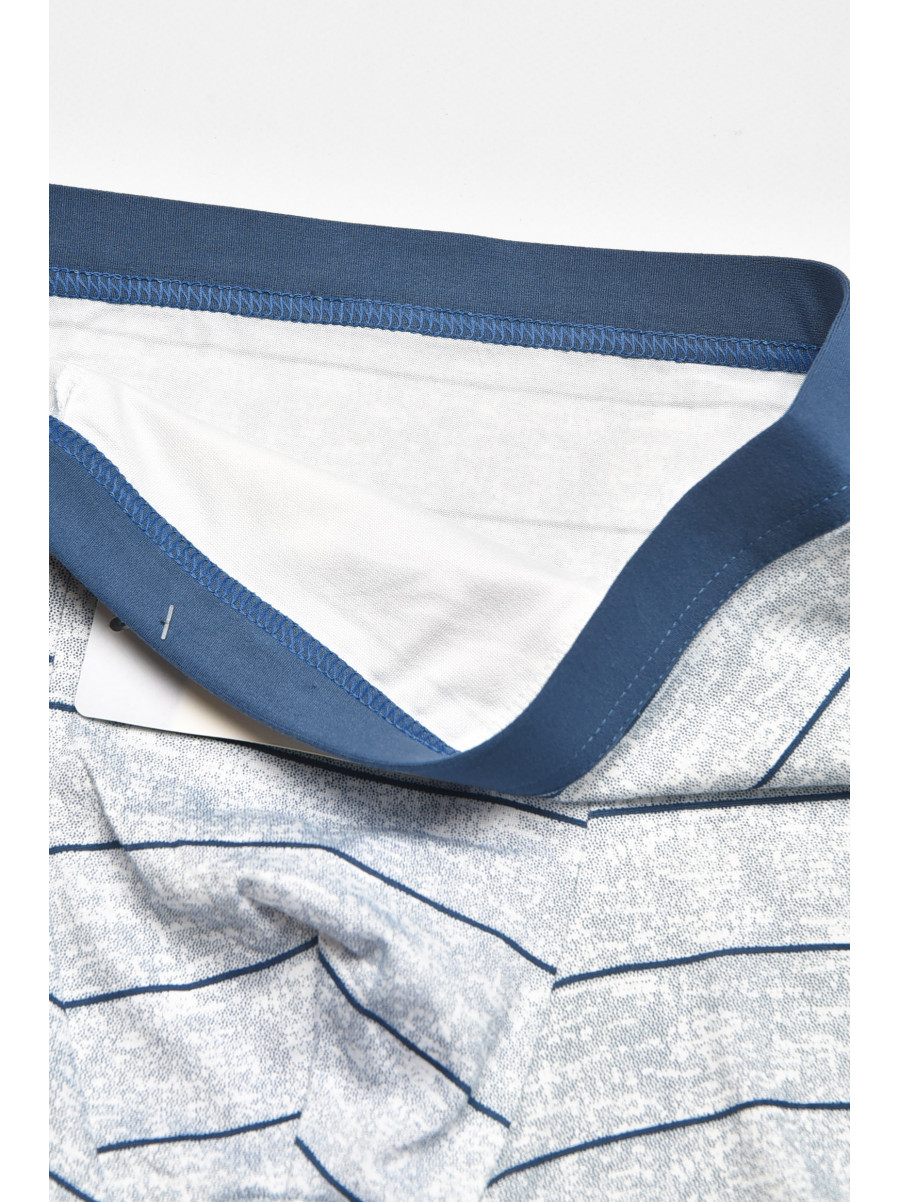 Боксери чоловічі білого кольору з принтом 046 211731C