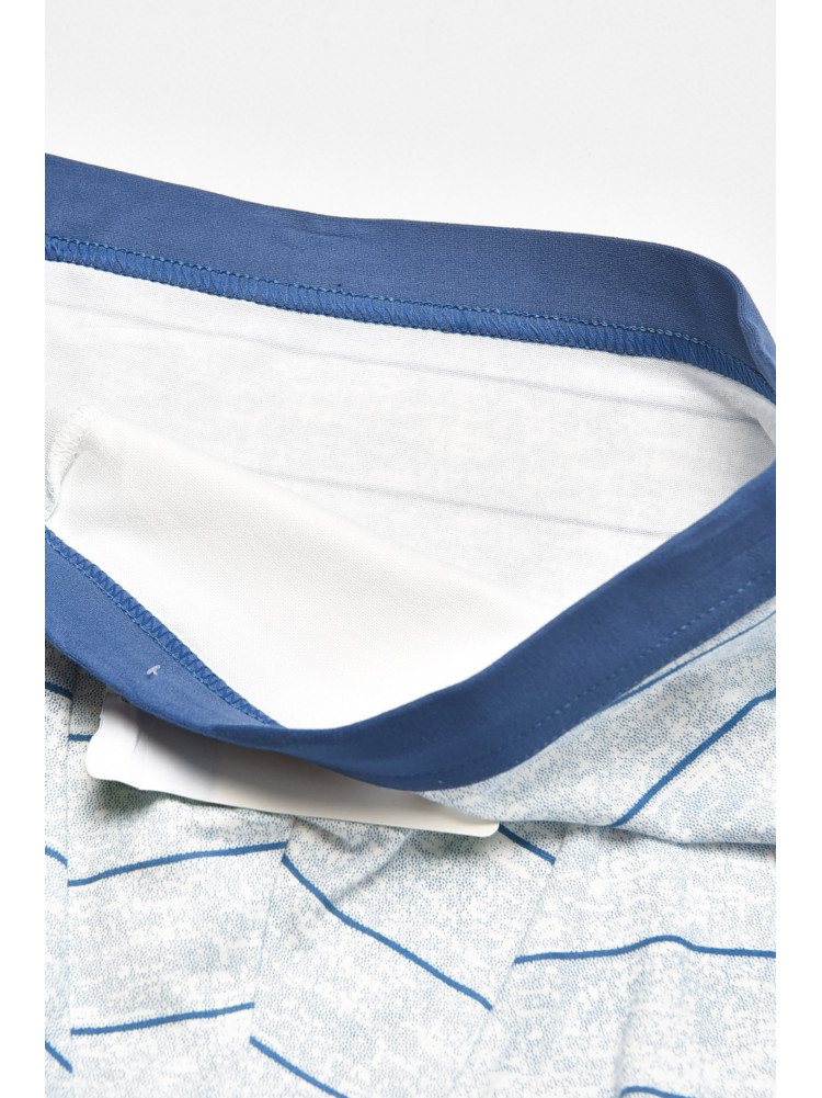 Боксеры мужские белого цвета с принтом 046 211732C