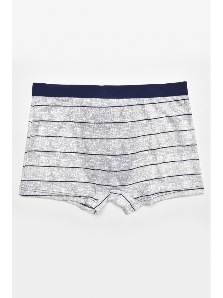 Боксери чоловічі білого кольору з принтом 046 211733C