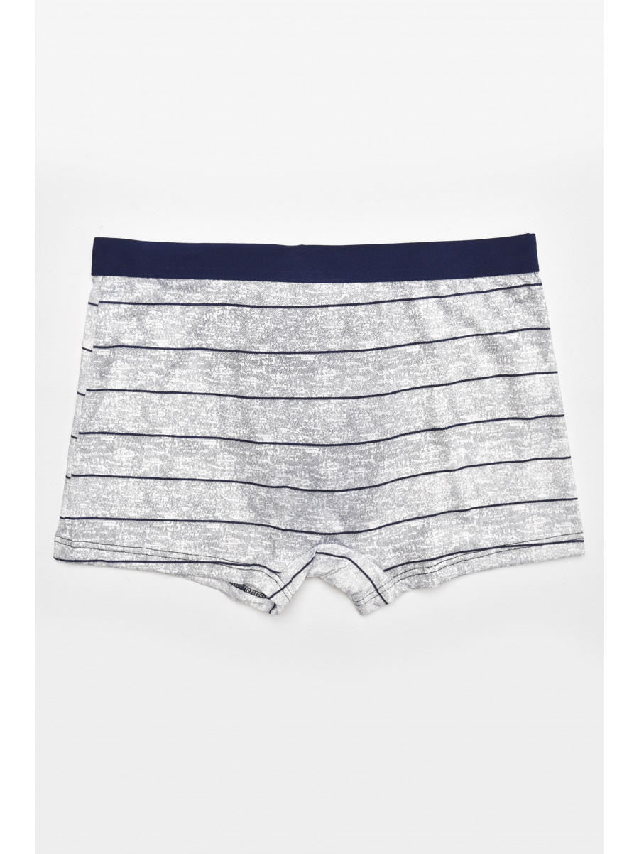 Боксери чоловічі білого кольору з принтом 046 211733C