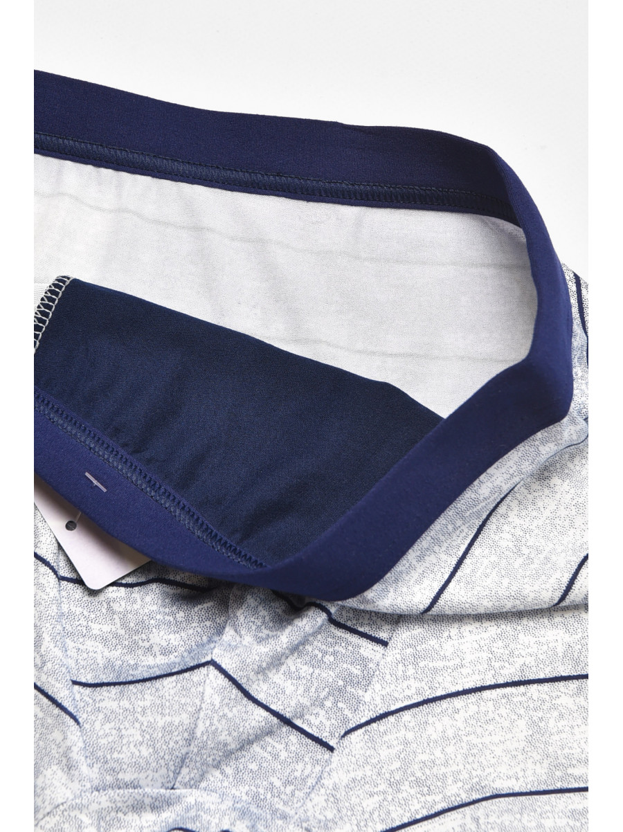 Боксери чоловічі білого кольору з принтом 046 211733C