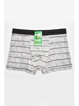 Боксеры мужские белого цвета с принтом 046 211734C