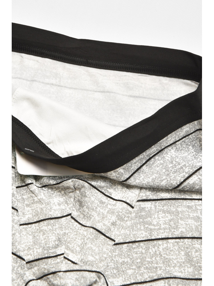 Боксеры мужские белого цвета с принтом 046 211734C