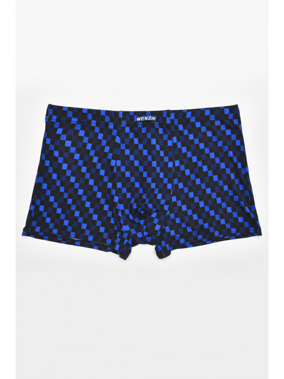 Боксеры мужские черного цвета с принтом 211735C