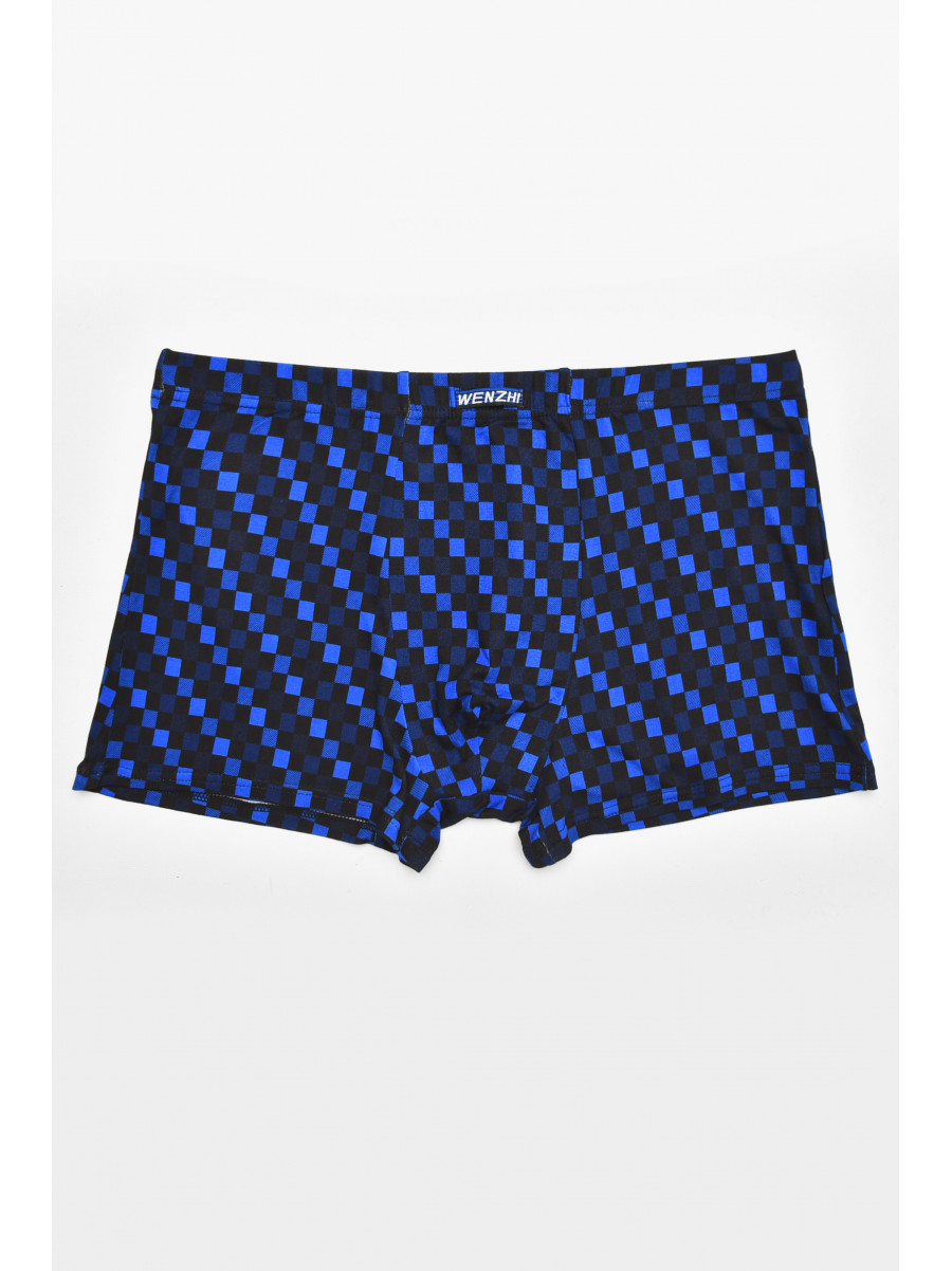 Боксеры мужские черного цвета с принтом 211735C