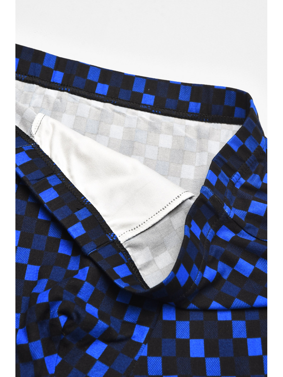 Боксеры мужские черного цвета с принтом 211735C