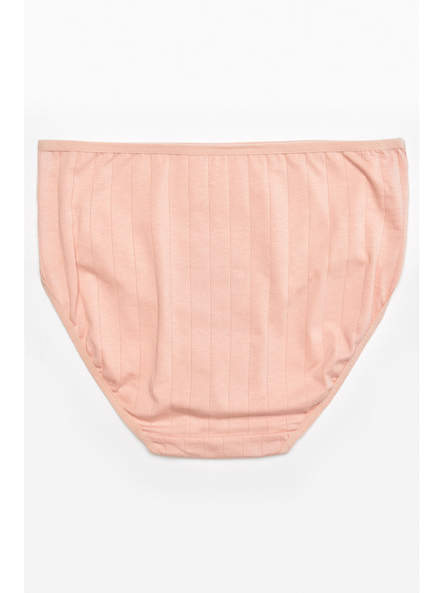 Трусы женские полубатальные персикового цвета 38325 211741C