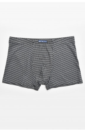 Боксеры мужские серого цвета с принтом W3825 211742C