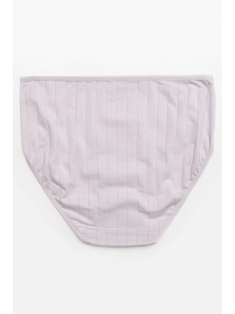 Трусы женские полубатальные светло-сиреневого цвета 38325 211744C