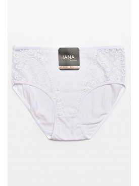 Труси жіночі напівбатальні білого кольору 38325 211745C