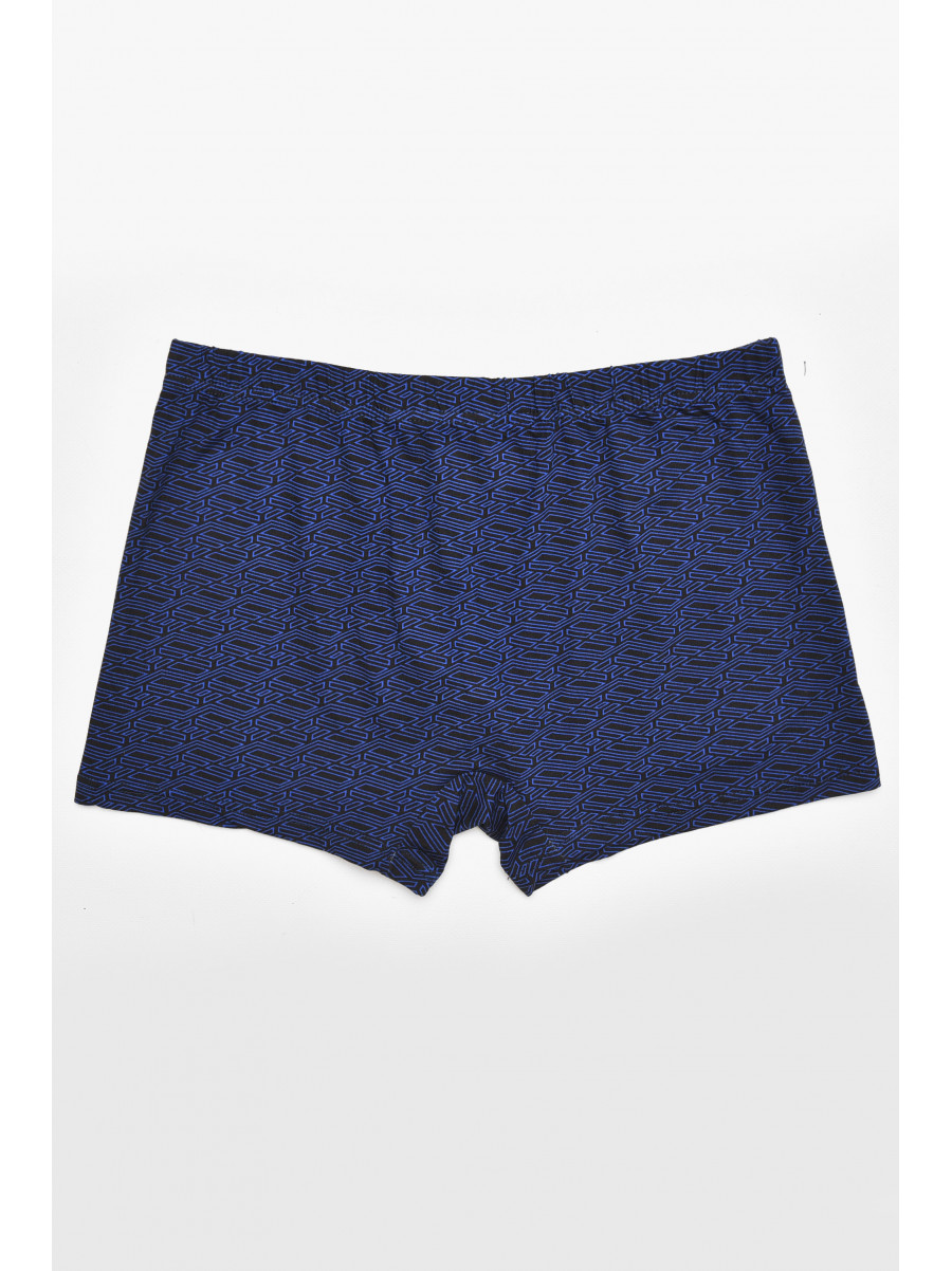 Боксеры мужские черного цвета с принтом 211749C