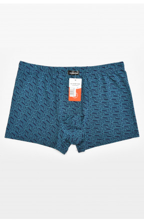 Боксеры мужские тёмно-синего цвета с принтом 211750C