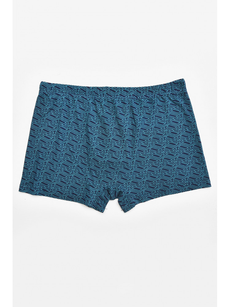 Боксеры мужские тёмно-синего цвета с принтом 211750C