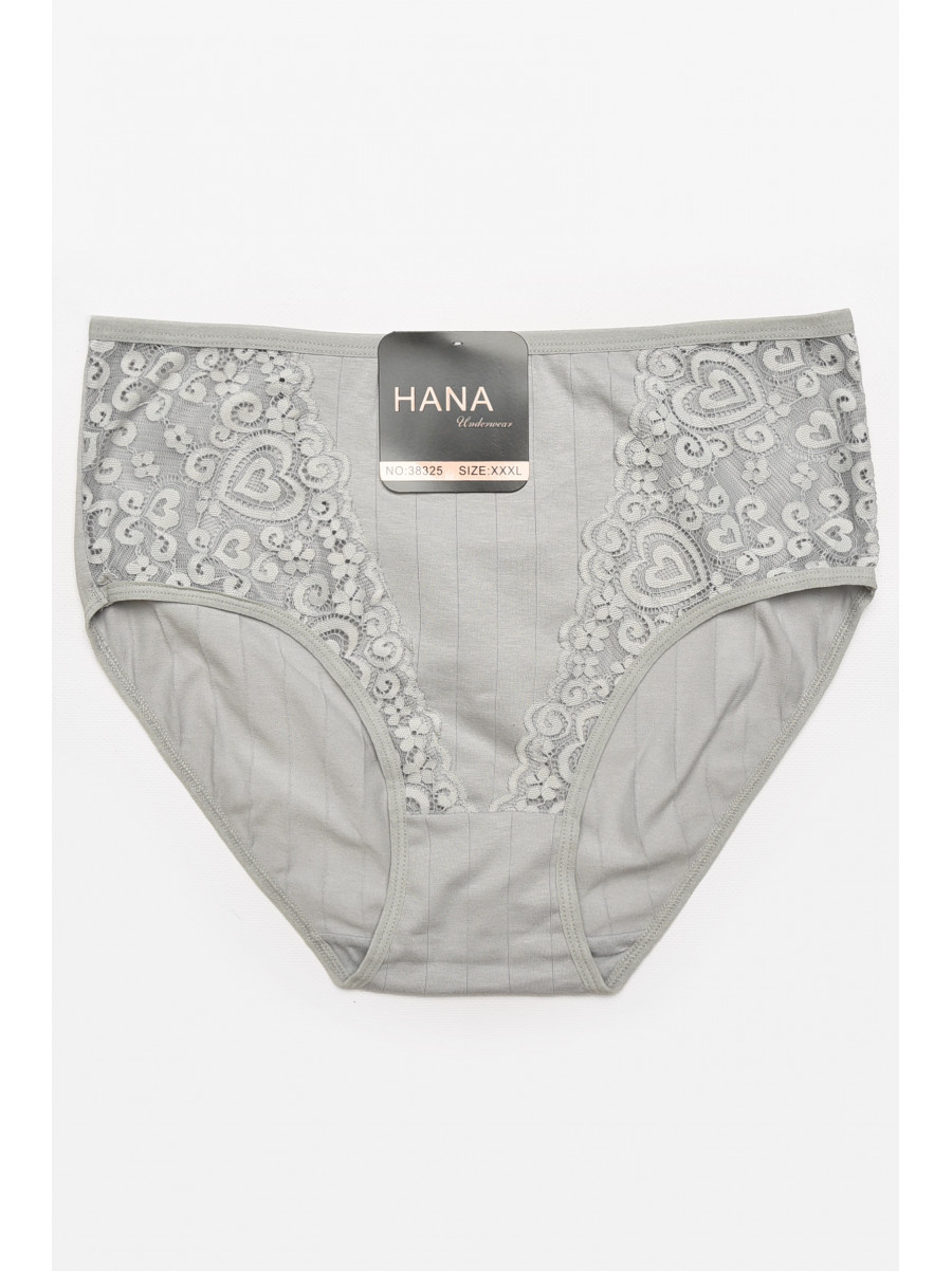 Трусы женские полубатальные мятного цвета 38325 211751C