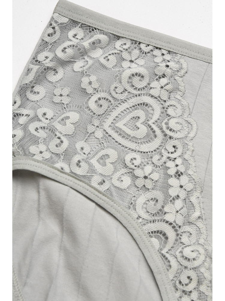 Трусы женские полубатальные мятного цвета 38325 211751C