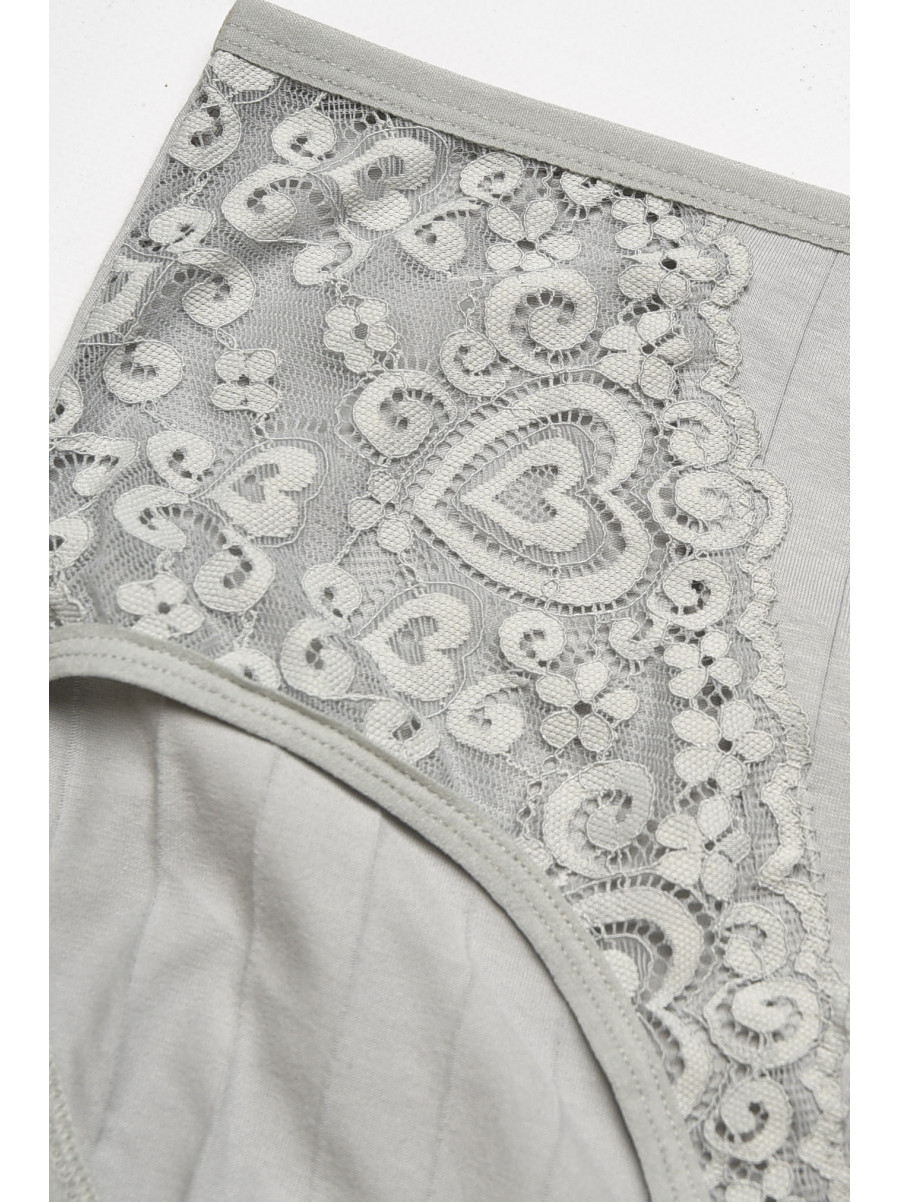 Трусы женские полубатальные мятного цвета 38325 211751C