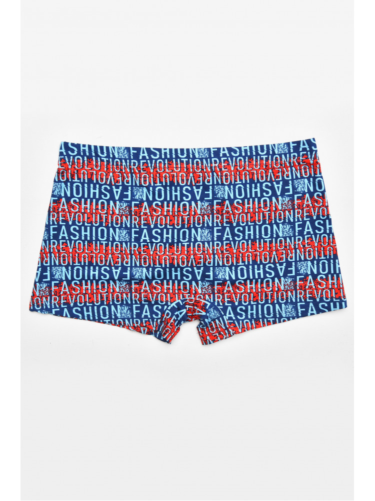 Боксери чоловічі синього кольору з принтом W3758 211753C