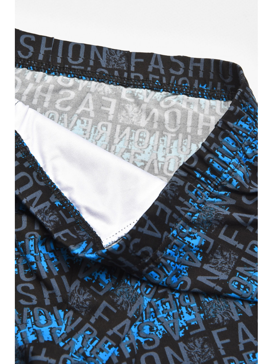 Боксеры мужские черного цвета с принтом W3758 211755C