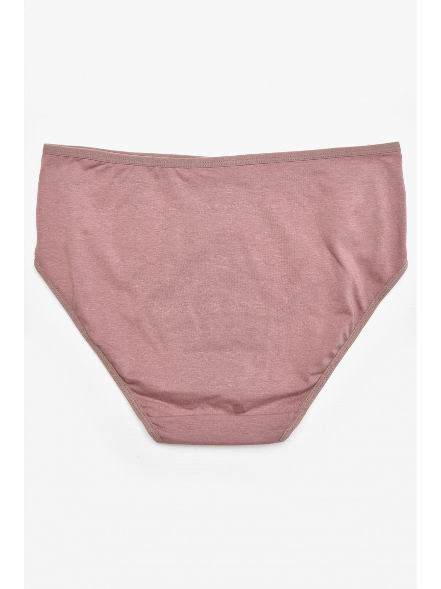 Труси жіночі напівбатальні темно-рожевого кольору 38383 211759C