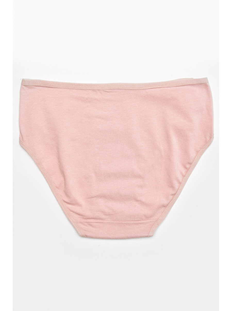 Трусы женские полубатальные розового цвета 38383 211762C
