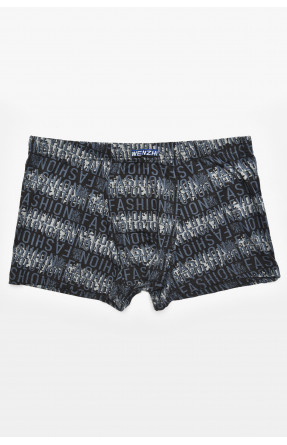Боксеры мужские черного цвета с принтом W3758 211764C