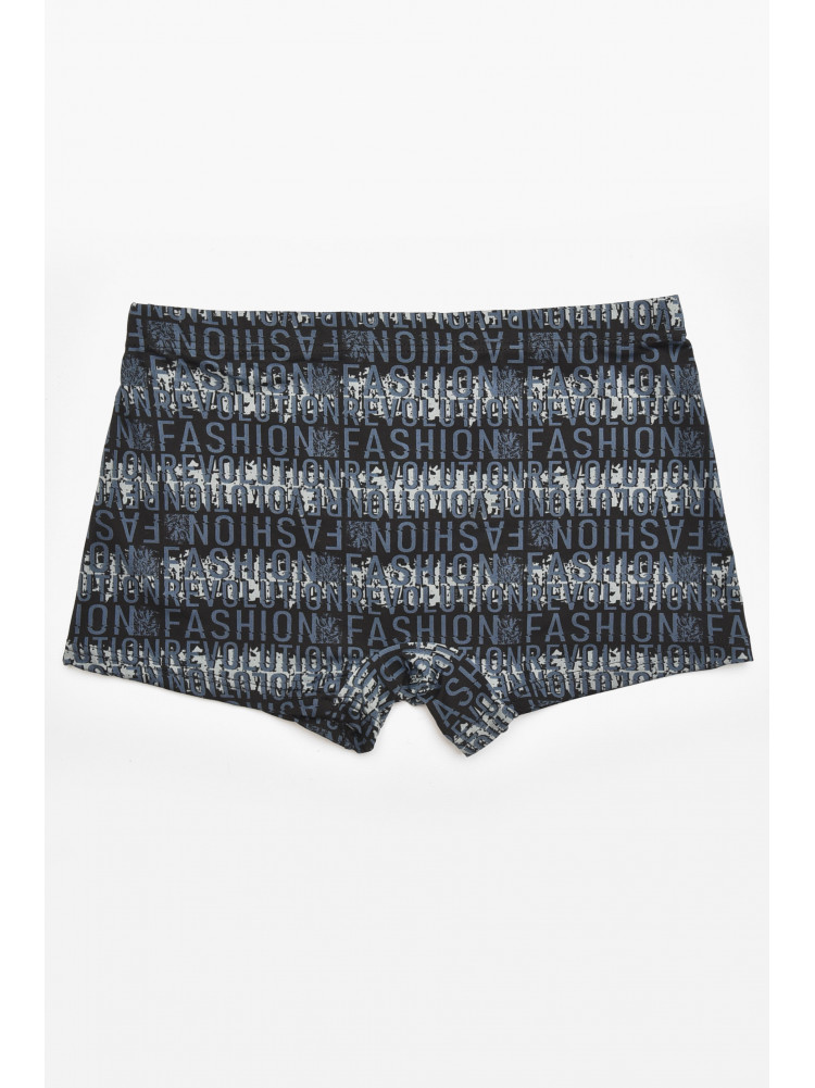 Боксеры мужские черного цвета с принтом W3758 211764C
