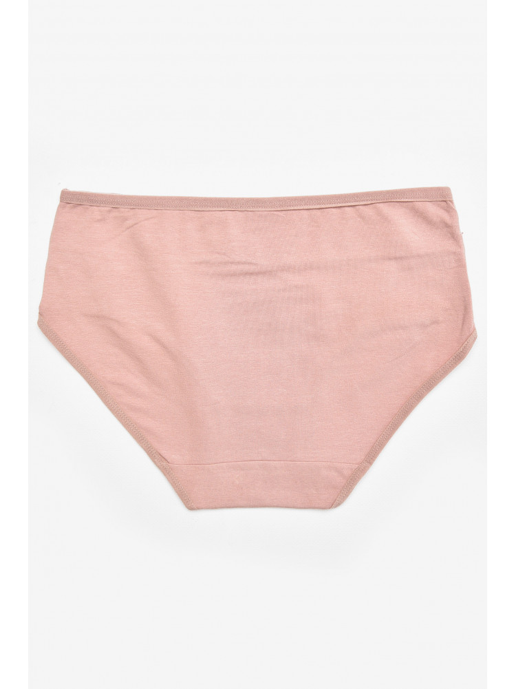 Труси жіночі напівбатальні темно-рожевого кольору 84054 211766C