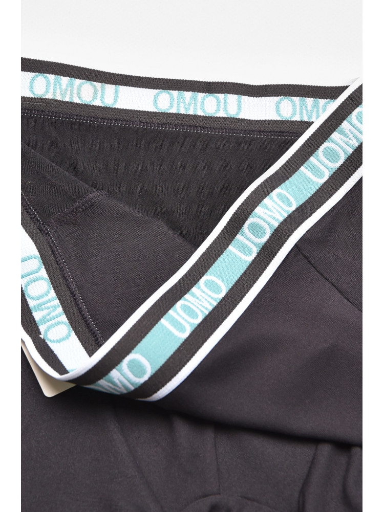 Боксеры мужские тёмно-фиолетового цвета с принтом F0895 211767C