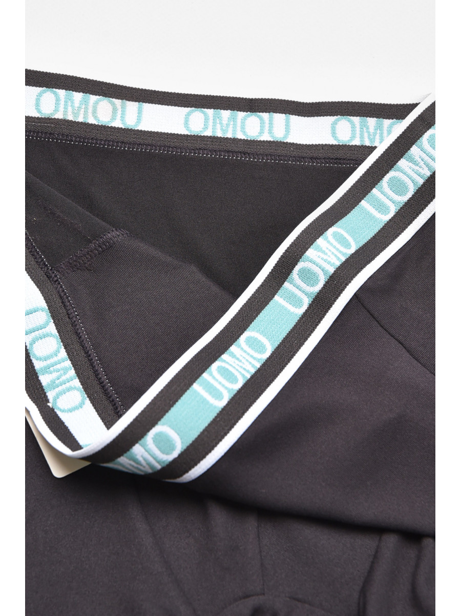 Боксеры мужские тёмно-фиолетового цвета с принтом F0895 211767C