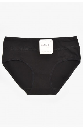 Труси жіночі напівбатальні чорного кольору 84054 211770C