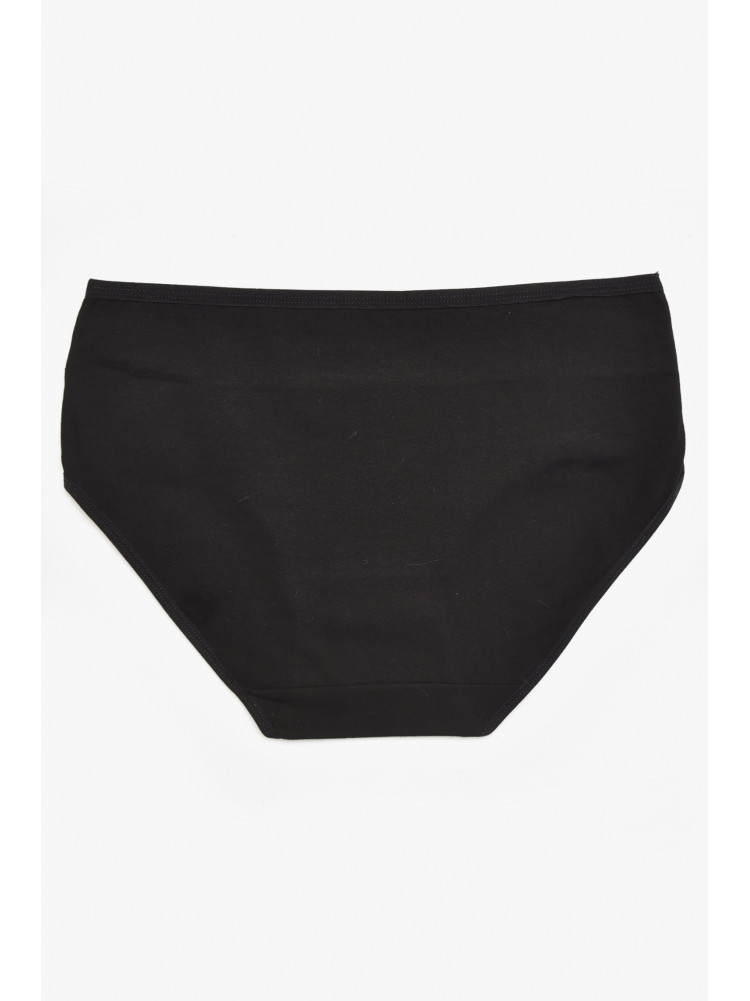 Труси жіночі напівбатальні чорного кольору 84054 211770C
