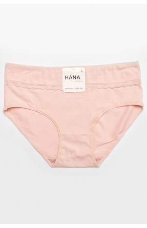 Трусы женские полубатальные светло-розового цвета 84054 211771C