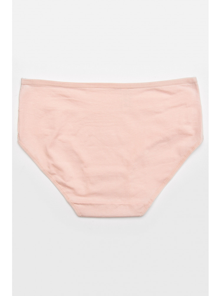 Трусы женские полубатальные светло-розового цвета 84054 211771C